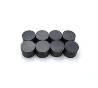 Ceramic Industrial Magnets - Bulk Lot of 40 Pcs Refrigerator Magnets - Tiny Round Disc Fridge Magnets - 1.26 Inch (32mm) - Magnets for Crafts, Science, Hobbies, Bottlecaps