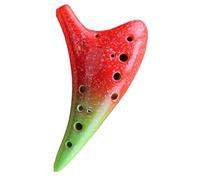 Ceramic Instrument, Ceramic Piccolo 12 Hole Alto C , Ceramic Musical Instrument, Elegant Ceramic Piccolo for Children and Beginners, Pointed