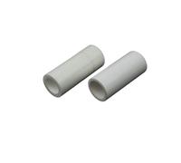 Ceramic insulating tube， Single Bore Alumina Ceramic Tube Pack Of 2 Multiple Sizes For High Voltage Mechanical Applications(4mmx10mmx50mm)