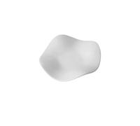 Ceramic Jewelry Plate Ceramic Jewelry Display Tray Flower Shaped Irregular Storage Plate Crafts Decorative For Dessert Cake Snack(Style 03)