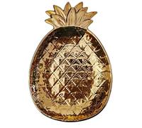 Ceramic Jewelry Plate Storage Tray Pineapple Shape Ceramic Plate Decoration For Home Fruit Jewelry Food Makeup Coffee Beans Dessert