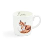 Portmeirion Mug Wrendale Mum Foxes – Large Ceramic 0.4L Multi coloured