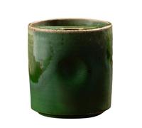 Ceramic Latte Cup with Sip Hole,500ml Retro Cups - No Handle Water Mug,for Women Men Travelers Home Car Office Travel Patio Camping Hotel Picnic Juice
