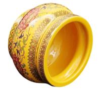 Ceramic Lotus Incense Burner Small Portable Aroma Stove for Home Study