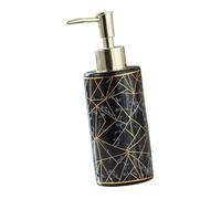 Ceramic Marble Lotion Dispenser 63mm Bottom Diameter Liquid Container Modern & Elegant for Bathroom & Kitchen Use Makeup Ceramic Lotion Bottle