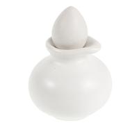 Ceramic Massage Oil Bottle 40ml White Apothecary Cruet