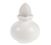 Ceramic Massage Oil Bottle with Secure Cap 40ml for Salon Use | White Minimalist Style, Easy Dispensing and Cleaning, for Cosmetic Oils and Essential Oil Mixes