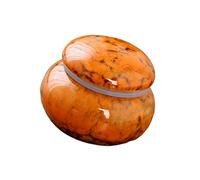 Ceramic Memorial Urn Cremation Box for Loved Pet and Cherished Person Delicate Keepsakes Remembrances Gift Small Pet Ashes Container