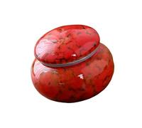 Ceramic Memorial Urn Cremation Box for Loved Pet and Cherished Person Delicate Keepsakes Remembrances Gift Small Pet Ashes Container