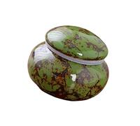 Ceramic Memorial Urn Cremation Box for Loved Pet and Cherished Person Delicate Keepsakes Remembrances Gift Small Pet Ashes Container