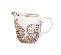 Ceramic Milk Jug and Sugar Bowl Set with Lid, Vintage Creamer Pitcher Pot for Coffee, Tea, Syrup, Kitchen Decor Gift - Serving(Milk Jug)