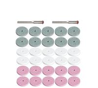Ceramic Mini Drill Grinding Buffing Wheel Polishing Pad Abrasive Disc Sanding For Rotary Accessories wanglan(Mix 30pcs)