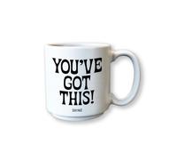 Ceramic Mini Mugs Coffee Espresso Cup 3oz Quotable - You've Got This!
