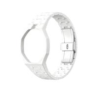 Ceramic Modification Kit For Swatch AP Royal POP Biomaterials Watch Case Strap Luxury Mod Kit for Watches Replacement, White, One Size (White)