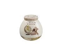 Ceramic Money BoxPot TEDMUND IM OFF ON MY TRAVELS 402572 Break To Open