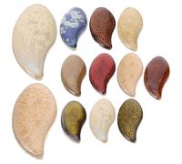 Ceramic Mosaic Tiles for Crafts, Flat Back Irregular Pieces 100g