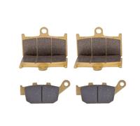 Ceramic Motorcycle Front Rear Brake Pads Set for Z800 Z800e ABS Z900 Z 800 900 for Daytona Street Triple R 675(Ceramic Front Rear)