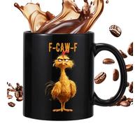 Ceramic Mug | 355 ml Ceramic Funny Chicken Mug - Rooster Tea Mug | For Coffee, Tea, Milk, Hot Chocolate, Birthday, Men and Women
