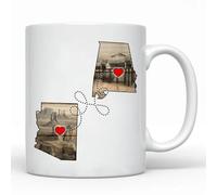 Ceramic Mug Arizona and Alabama Tea Mug