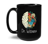 Ceramic Mug Brains Neuro Flowers Coffee Mug 330Ml | Ceramic Mug Safe Anti-Slip Bone China Mugs For Gifts Work Daily Ceramics Cup