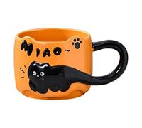 Ceramic Mug - Ceramic Cute Cat Home Decor,380ml Animal Lovers Coffee Mug Cup - for Tea Milk Cappuccino Juice Latte Beer Water Kitchen Office Housewarming Party Birthday Men Women
