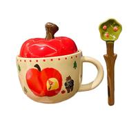 ＡＷＨＡＯ Ceramic Mug Coffee Cup Creative Drinkware Cute And Handle Breakfast Mug Milk Tea Cup 420ml for Shop Kitchen Bar Hotel Camping, Bear