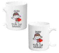 Ceramic Mug 'Daddy You're our Superhero' Father's Day Gift