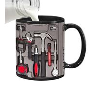 Ceramic Mug - Mechanic Novelty Drinkware, Funny Coffee Cup, Everyday Beverage Holder | Creative Printed Kitchen Accessory For Men Women Home Work Travel Morning Evening Relaxation Breaks