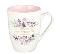 Ceramic Mug New Strength Psalm 23:3