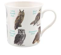 lesser and pavey LP95167 Ceramic Mug | Owl Species design | 1 Pc, Multi