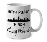 Ceramic Mug Please I’M from Long Island Travel Mug