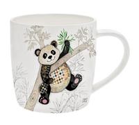 Ceramic Mug Po Zi Panda Animal Print Cup Bug Art Fine China Novelty Cartoon