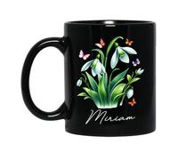 Ceramic Mug Snowdrop Flowers Ceramic Cup,Eco Friendly,Cool,Custom Mug for Hot Drinks Office Home 330Ml