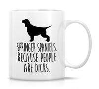 Ceramic Mug Springer Spaniel Dog Lover Mom Dad English Springer Spaniels | Porcelain Mug Ceramic Tea Cup Durable Travel mug for Office, Sister, Anniversary Celebration, 330ml