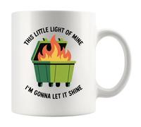 Ceramic Mug This Little Light of Mine I'm Gonna Let It Shine 330Ml | Ceramic Mug Anti-Slip Thickened Coffee Mug For Daily Office Wedding Handcrafted Ceramic Cup