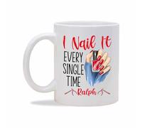 Ceramic Mug Unique Nail Tech Ceramics Cup 330Ml | Ceramic Mug Anti-Slip Premium Bone China Mugs For Office Daily Wedding Ceramics Coffee Mugs