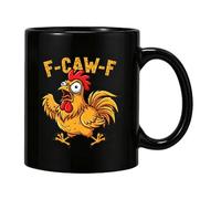 Ceramic Mug With Chicken Design, Capacity Of 11 Oz And 350 Ml, Novelty Animal Coffee Mug, Funny Gift For Farm Birds | Halloween Christmas Birthday Office Study Room Re