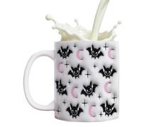 Ceramic Mugs for Halloween 11 fl oz Drinks Tea Water Drinking Cup