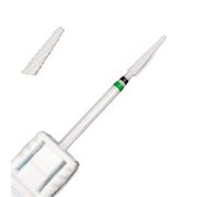 Ceramic Nail Drill Bit 3/32 Inch Rotary Cuticle Clean Burr Bits Tools-L358T 1Pcs