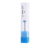 Ceramic Nail Drill Bits, Professional Manicure Drill Bits, Ceramic Burr Podiatry Thick Nails, Grinding Head for Manicure Pedicure Cuticle Gel Nail Polishing, Blue(Corn Head)