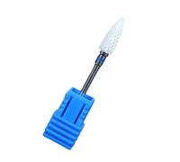 Ceramic Nail Drills,Nail Bits for Nail Drill Bit | Ceramic Nail Drills Portable Nail Drill Tips for Home Salon Use,Rotary Drill Head Cuticle Clean with Clear Cover