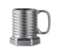 Ceramic Novelty Cup Screw Shape 380ML Easy Cleaning Ceramic Texture Suitable for Adding Laughter to Daily Hydrations Insulated Mug