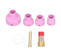 Ceramic Nozzle Air Sandblast Tips, Sand Blasting Equipment Accessories, High - Temperature Resistant Alumina Blasting Cups with Multiple Sizes for Welding and Surface