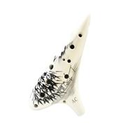 Ceramic Ocarina 12-hole Chinese Professional Ocarina AC Beginner Alto C Tone Ocarina Instrument