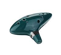 Ceramic Ocarina 12 Holes Alto C Ocarina Wind Musical Instrument With Lanyard Display Stand For Beginners ocarina instrument