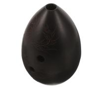 Ceramic Ocarina Flute Eight-hole F Key Chinese Musical Instrument | Classic Chinese Design with Elegant Phoenix-colored Glaze, Includes Carrying Bag, for Meditation and Home Rehearsals