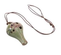 Ceramic Ocarina for Beginners 6 Hole Alto C Musical Instrument
