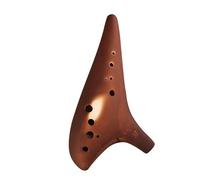 Ceramic Ocarina For Musical Instrument 12 Holes Alto F Key Smoldering Wind Instrument