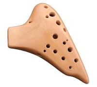 Ceramic Ocarina,Ocarina Alto C, 16 Holes Alto C Ocarina Multi Flute with Protective Bag/Lanyard/Manual