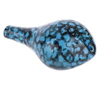 Ceramic Ocarina,Ocarina Alto C, 6 Holes Alto C Glaze Ceramic Ocarina Novelty Wind Instrument Craft Souvenir